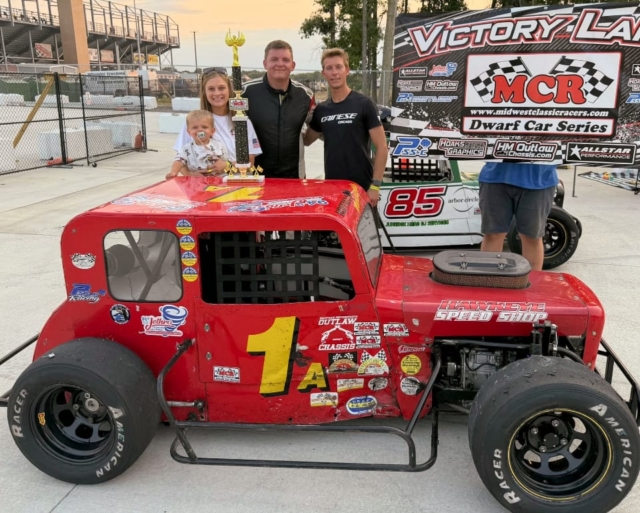 Jethro sponsored Race car